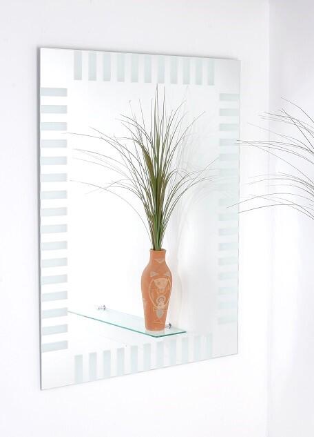 Zrcadlo potisk 7 cm čárky pruhy ADAM